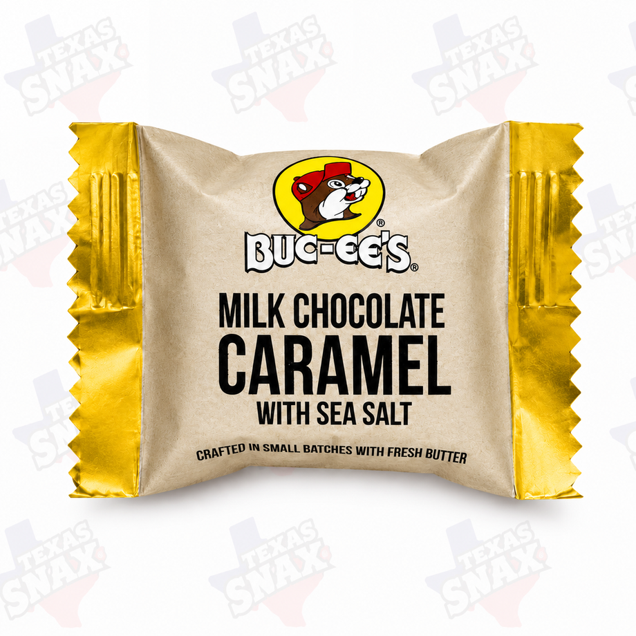 Buc-ee's Milk Chocolate Caramel w/ Sea Salt