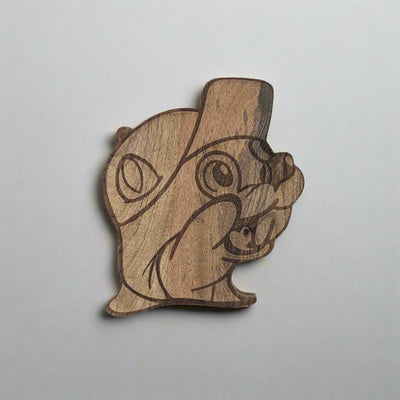 Buc-ee Big Face Wood Board