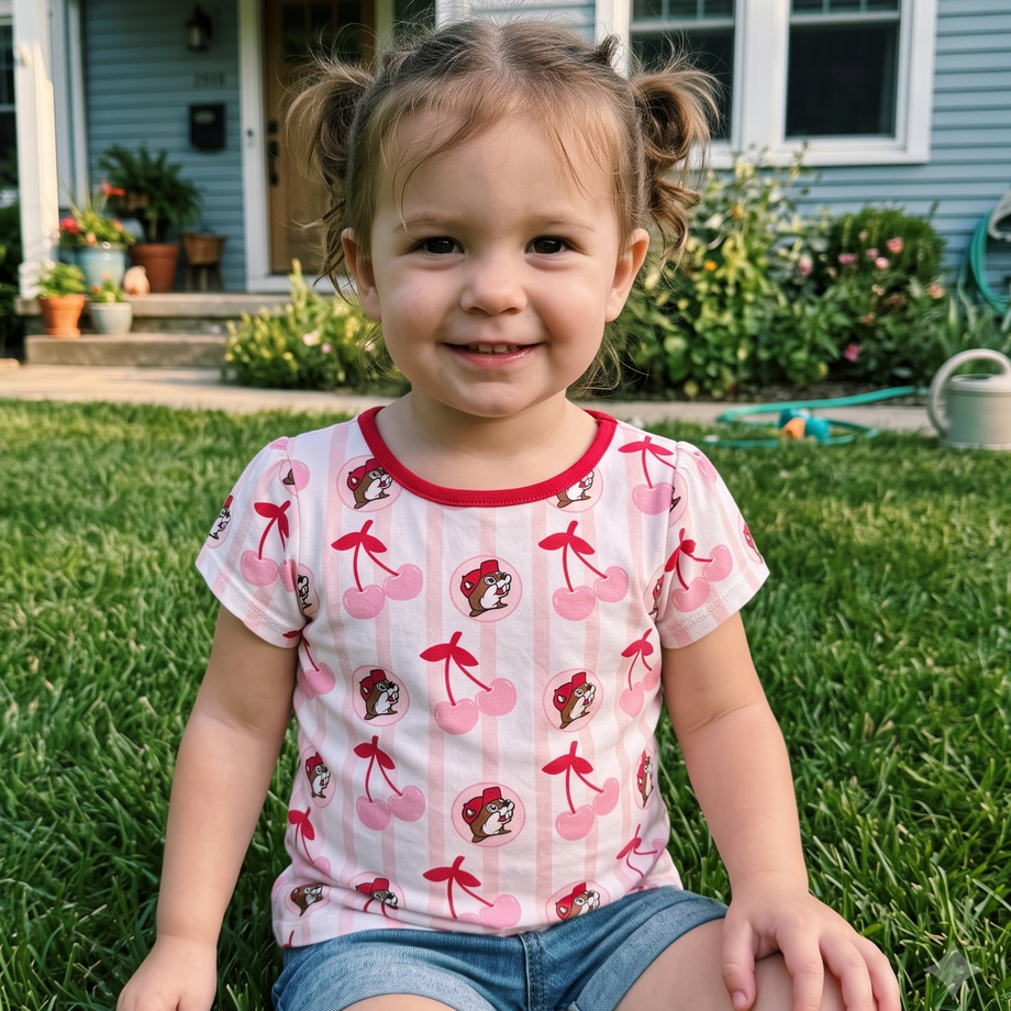 Buc-ee's Toddler Cherry Top