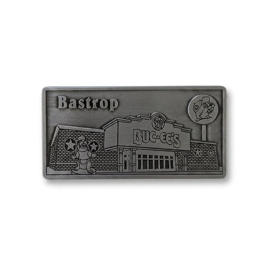 Buc-ee's Bastrop Storefront Metal Magnet