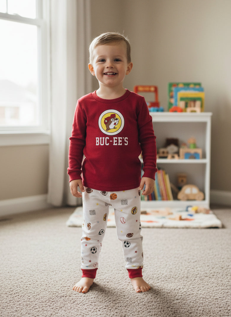 Buc-ee's Boy Snug Fit Sports Pajama Set