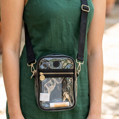 Buc-ee's Clear Crossbody Stadium Bag