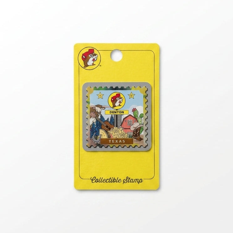 Buc-ee's Denton, TX Collectible Stamp