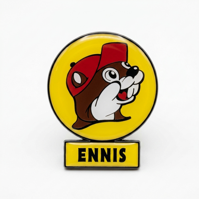 Buc-ee's Ennis Lollipop Sign Magnet
