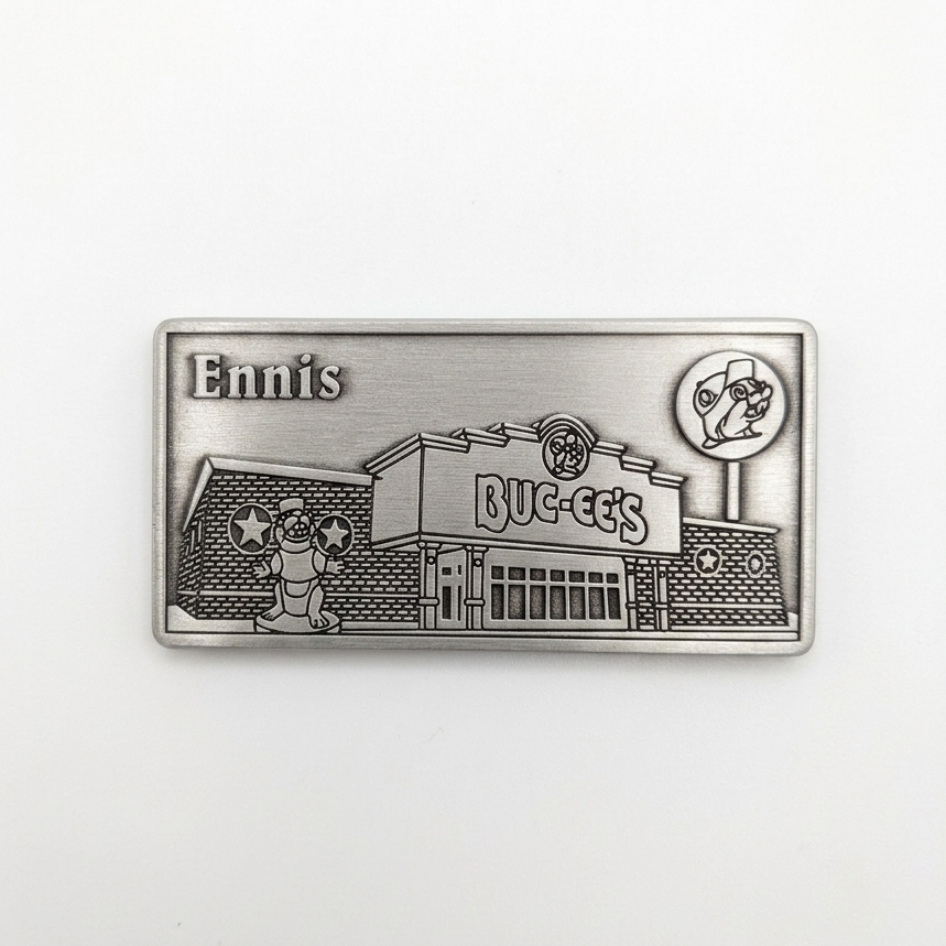 Buc-ee's Ennis Storefront Metal Magnet