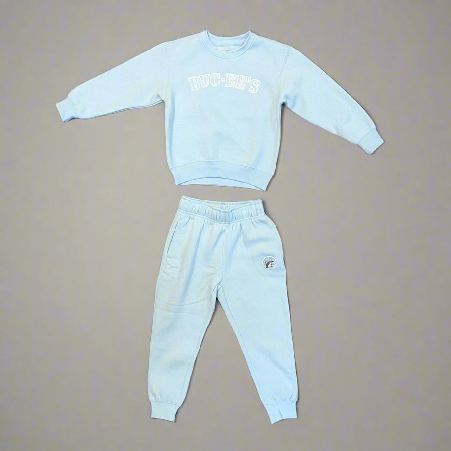 Buc-ee's Youth Blue Girls Sweater Pieces