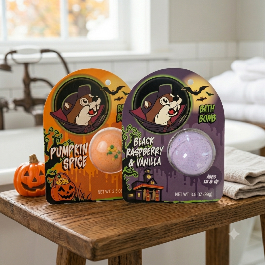 Buc-ee's Halloween Bath Bombs
