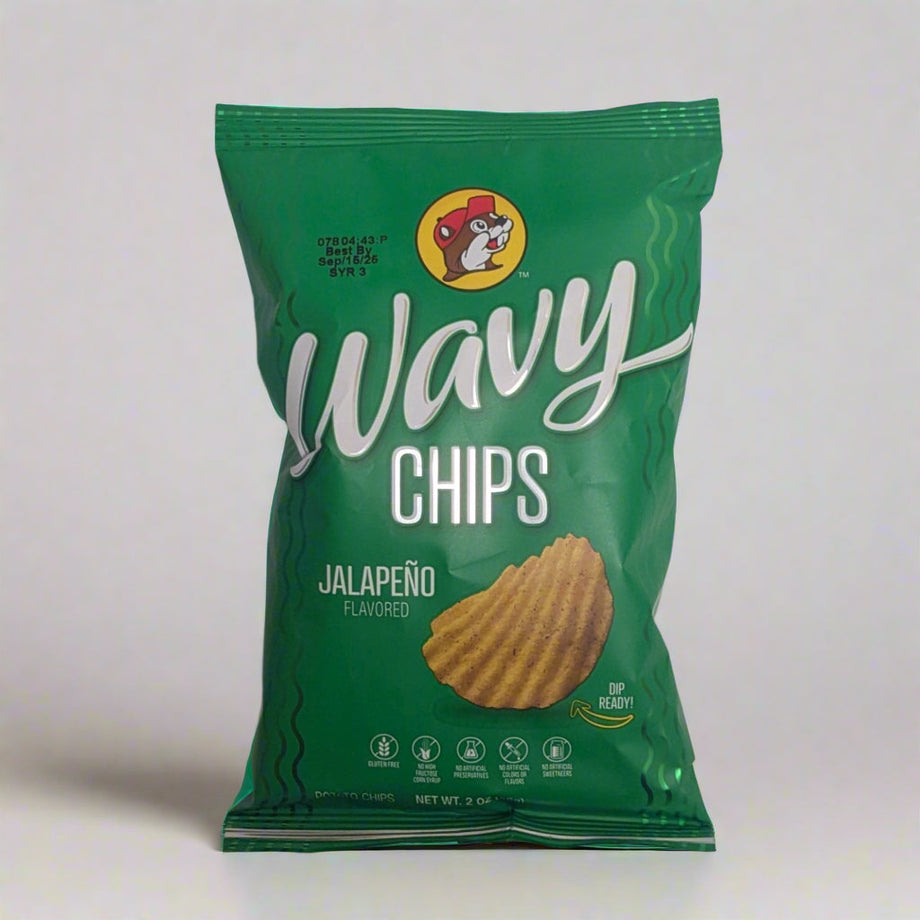 Buc-ee's Jalapeno Wavy Chips
