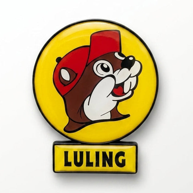 Buc-ee's Luling Lollipop Sign Magnet