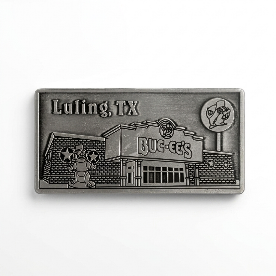 Buc-ee's Luling Storefront Metal Magnet
