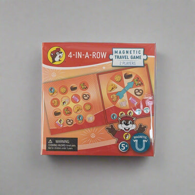 Buc-ee's Magnetic Travel Game - 4-in-a-Row