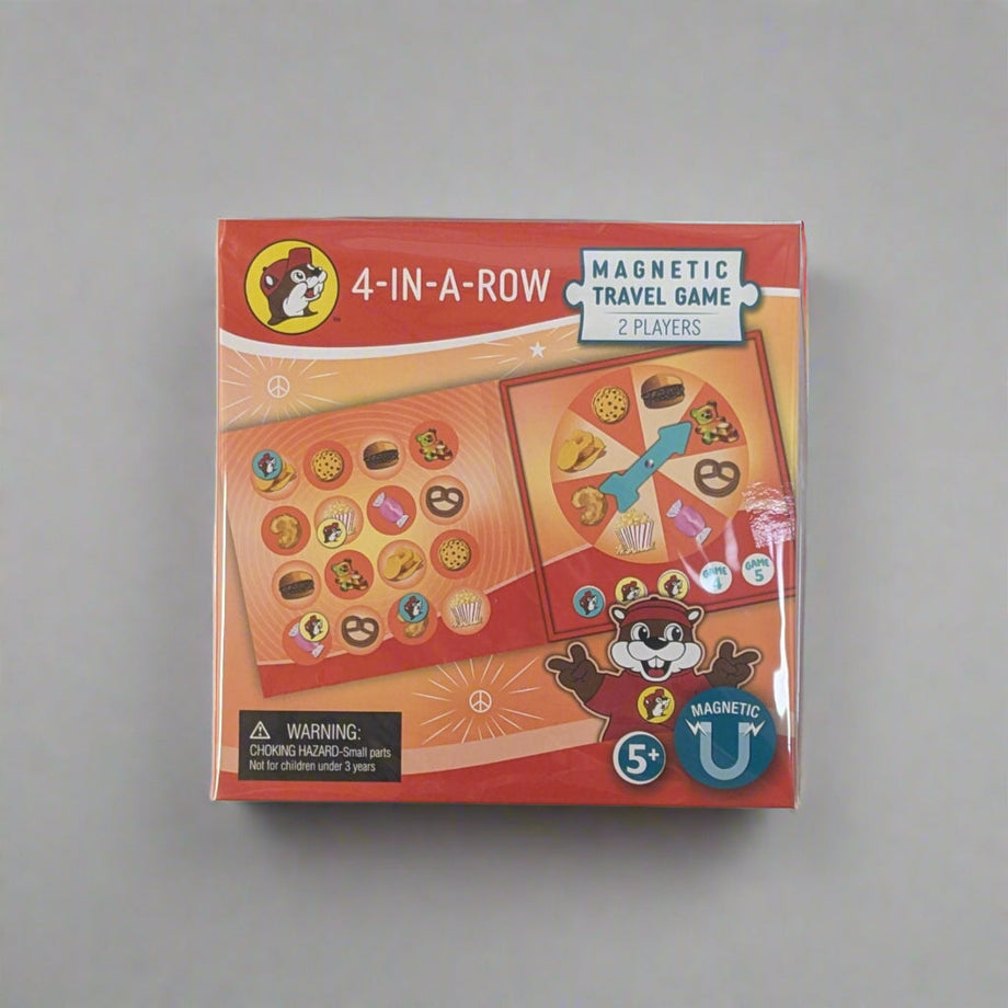 Buc-ee's Magnetic Travel Game - 4-in-a-Row