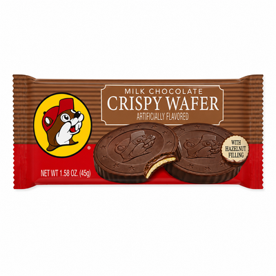 Buc-ee's Milk Chocolate Crispy Wafers