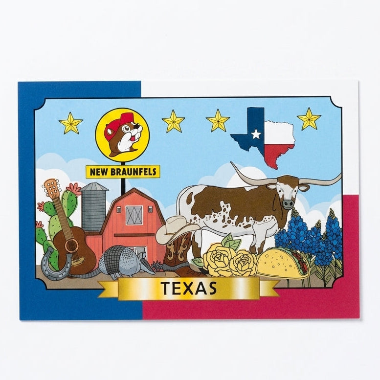 Buc-ee's New Braunfels, TX Postcard