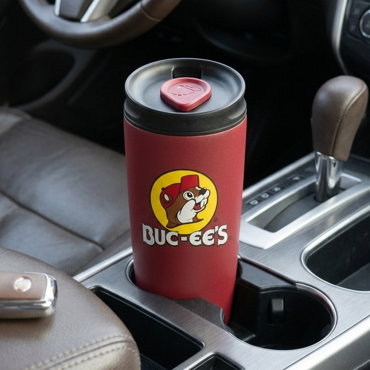 Buc-ee's Classic Red Commuter Tumbler