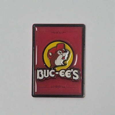 Buc-ee's Red Dual Level Epoxy Magnet