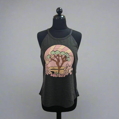Buc-ee's Charcoal Rocker Tank Top