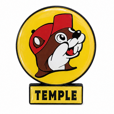 Buc-ee's Temple Lollipop Sign Magnet