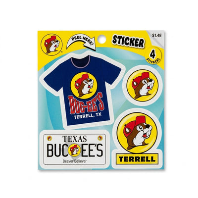 Buc-ee's Terrell, TX Sticker Sheet