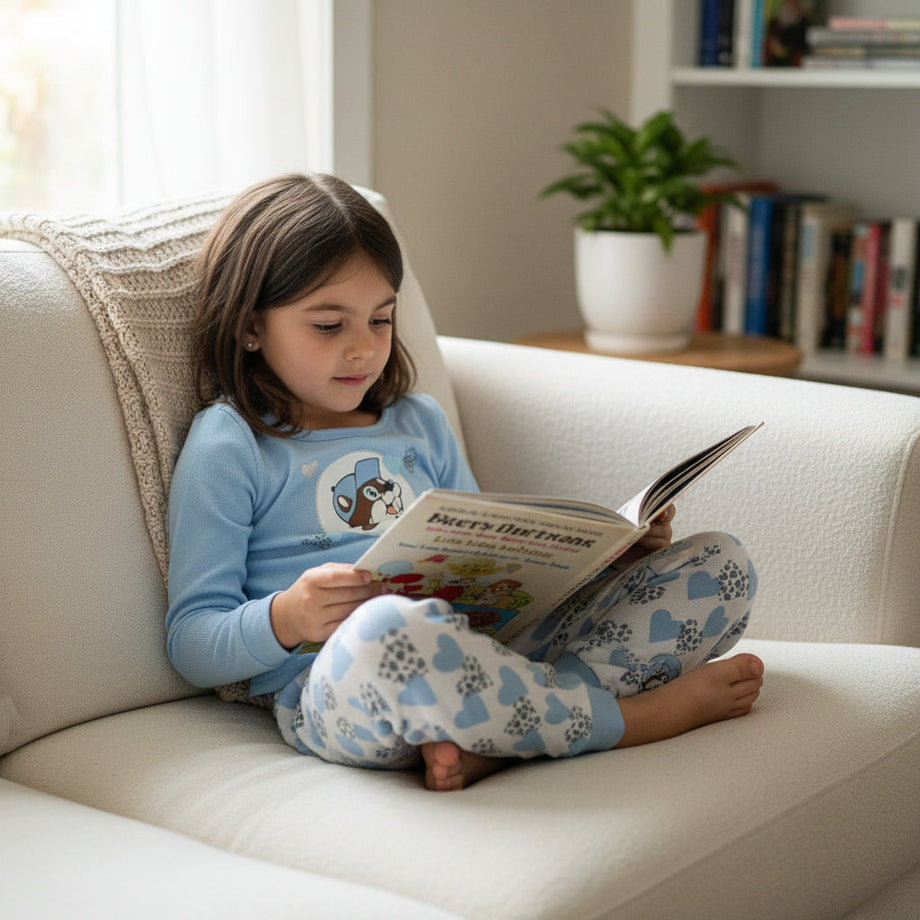 Buc-ee's Toddler Snow Leopard Pajama Set