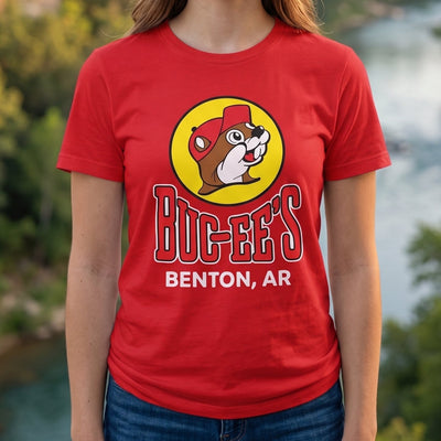 Buc-ee's Red Benton Arkansas Location Shirt