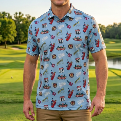 Buc-ee's Gas Station Golf Polo