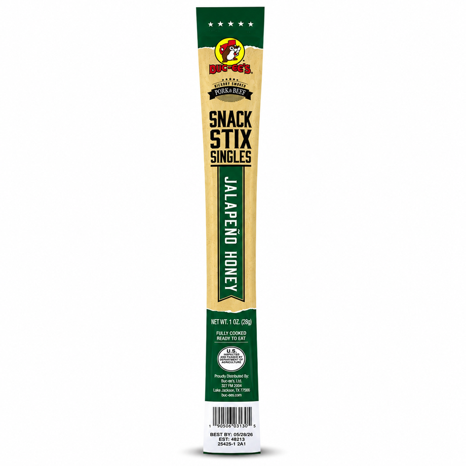 Buc-ee's Jalapeno Honey Snack Stix