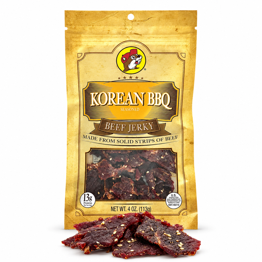 Buc-ee's Korean BBQ Beef Jerky