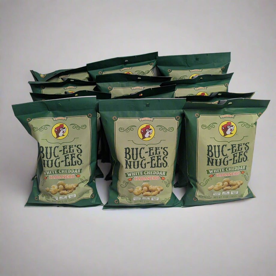 White Cheddar Habanero 5oz Nug-ees Case (12ct case)