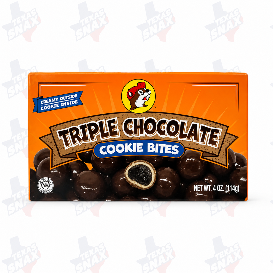 Buc-ee's Triple Chocolate Cookie Bites