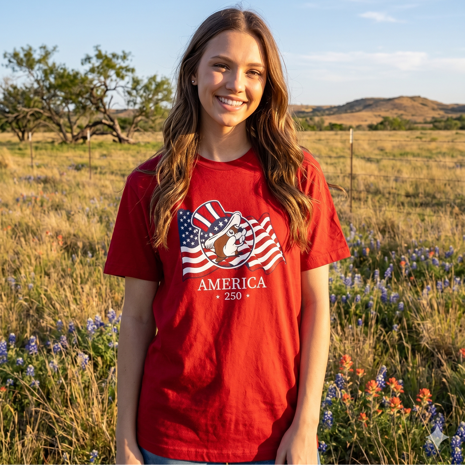 Buc-ee's 4th of July Shirt - America 250