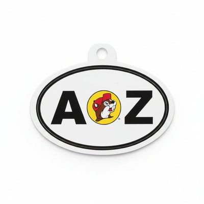 Buc-ee's AZ Oval Sticker