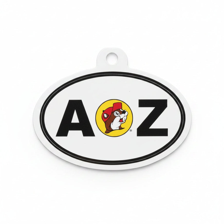 Buc-ee's AZ Oval Sticker
