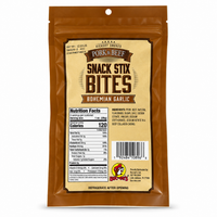 Buc-ee's Pork & Beef Snack Stix Bites