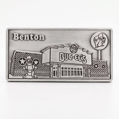 Buc-ee's Metal Benton Arkansas Magnet