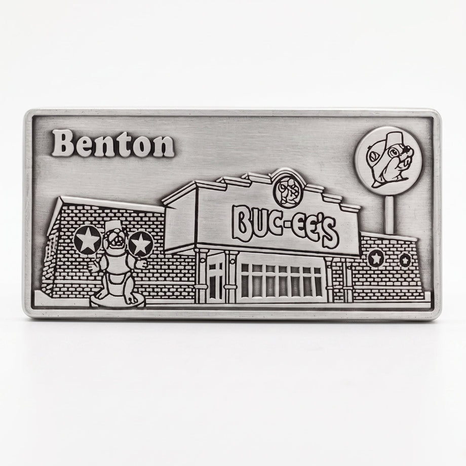 Buc-ee's Metal Benton Arkansas Magnet