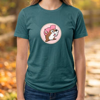 Buc-ee's Forever Teal Horseshoe Adult Shirt