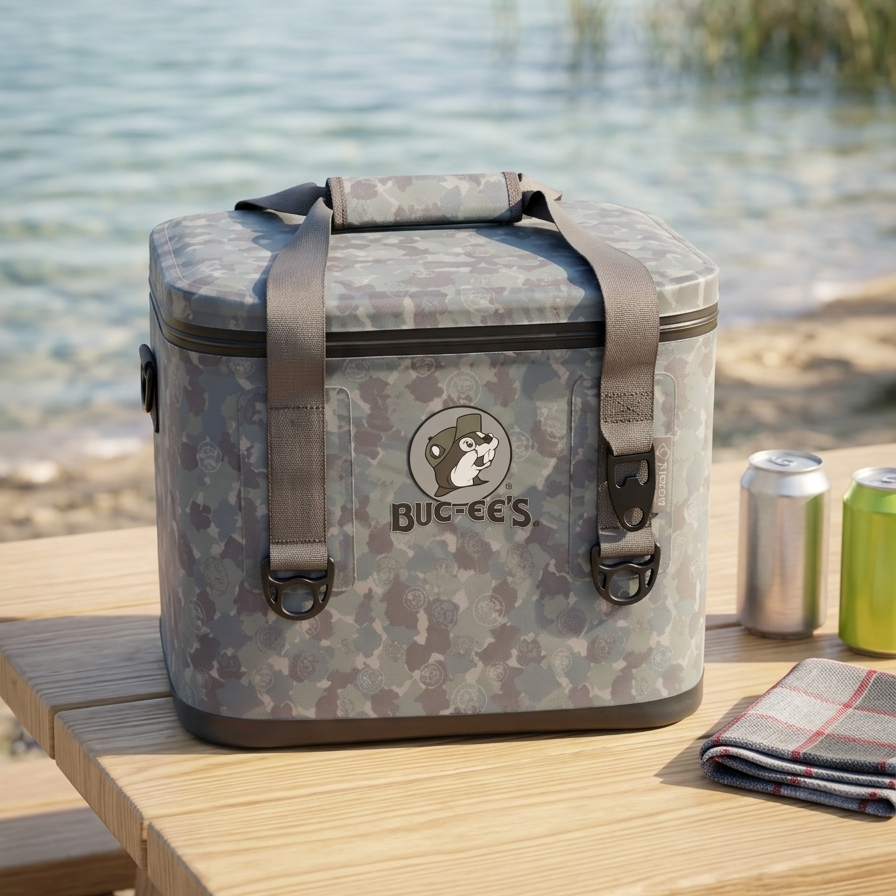 Buc-ee's 30-Can Camo Tech Cooler