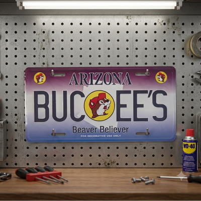 Buc-ee's Arizona Collectible License Plate