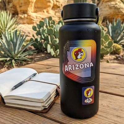 Buc-ee's Arizona Map Stickers