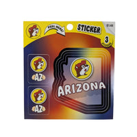 Buc-ee's Arizona Map Stickers