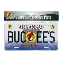 Buc-ee's Arkansas Collectible License Plate