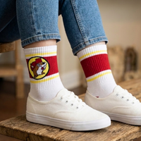 Buc-ee's Classic Athletic Crew Sport Socks