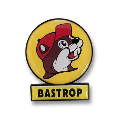 Buc-ee's Bastrop Lollipop Sign Magnet