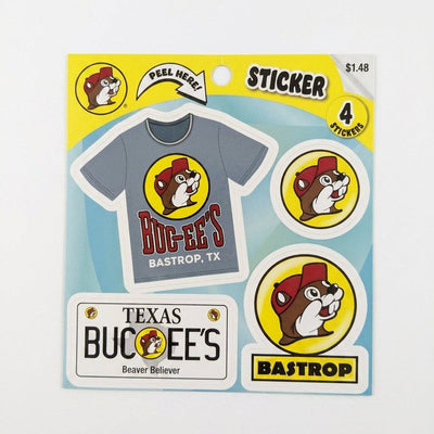 Buc-ee's Bastrop Sticker Sheet