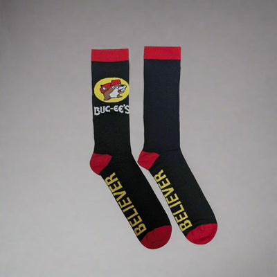 Buc-ee's Believer Socks