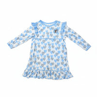 Buc-ee's Toddler Snow Leopard Gown