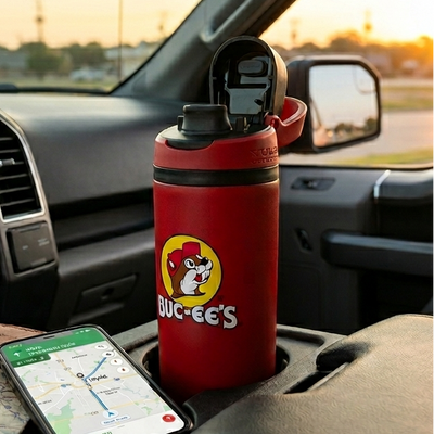 Buc-ee's Classic Red Hydrobubble Tumbler