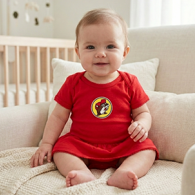 Buc-ee's Red Classic Onesie Dress