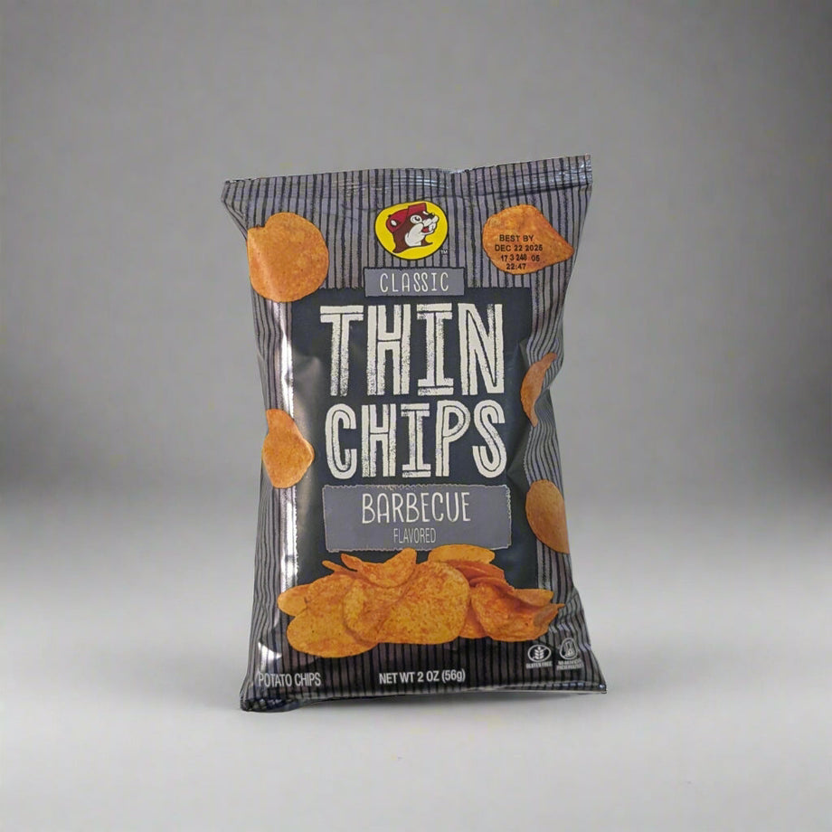 Buc-ee's Classic Thin Chips - Barbecue